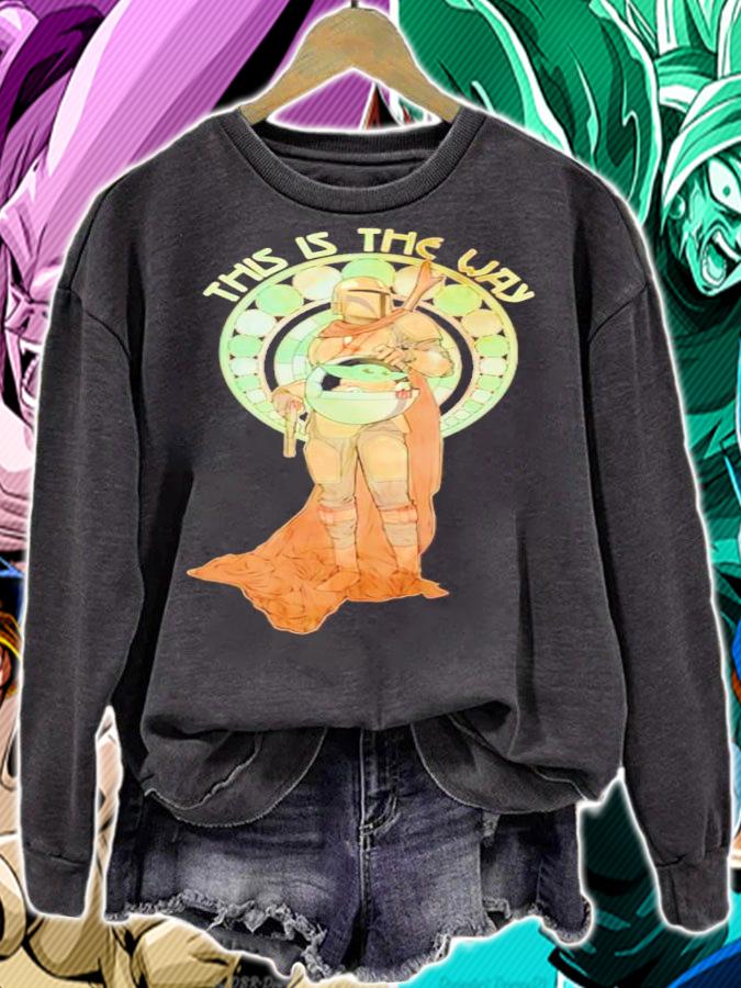 Mandalorian Armourer Nouveau this is the way t-shirt sweatshirt