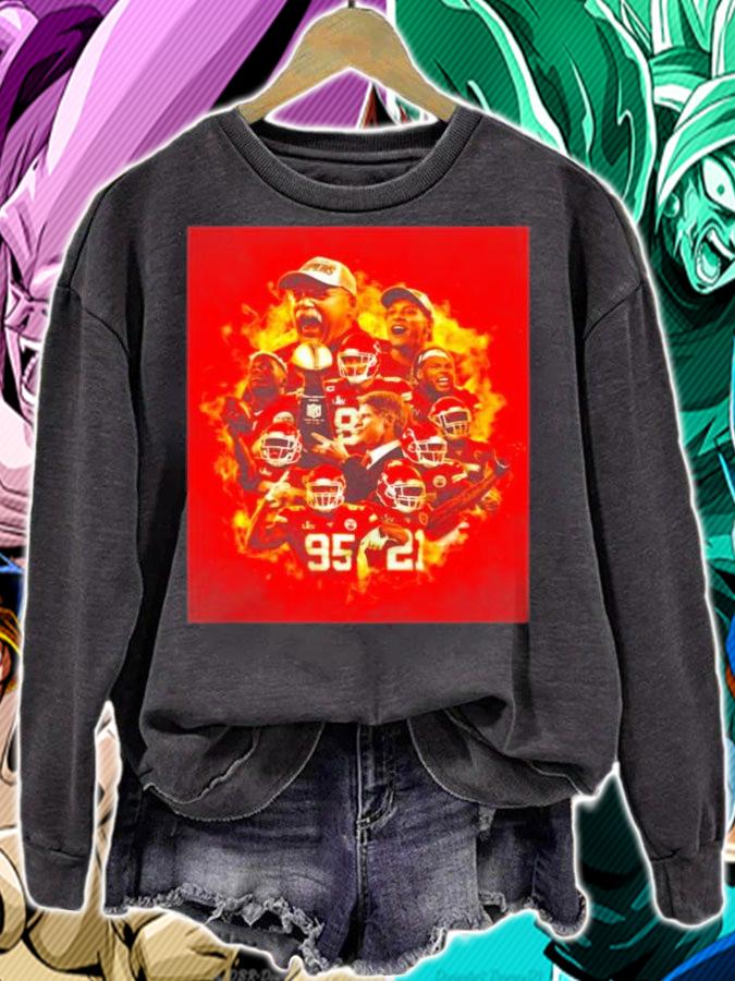 Mens Kansas City Chiefs Kingdom Champions Super Bowl LV 2021 shirt sweatshirt