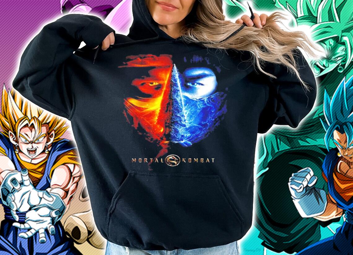 Mortal Kombat Sub-Zero Scorpion shirt hoodie