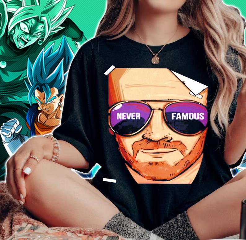 Never Famous glass shirt woman shirt