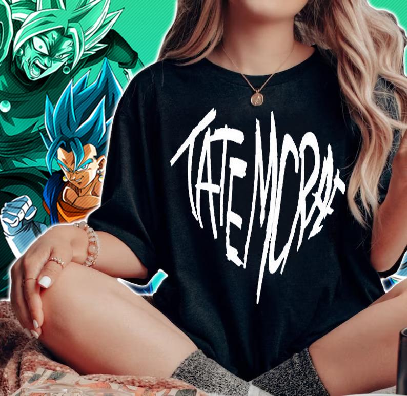 Tate Mcrae Heart Logo T-Shirt woman shirt