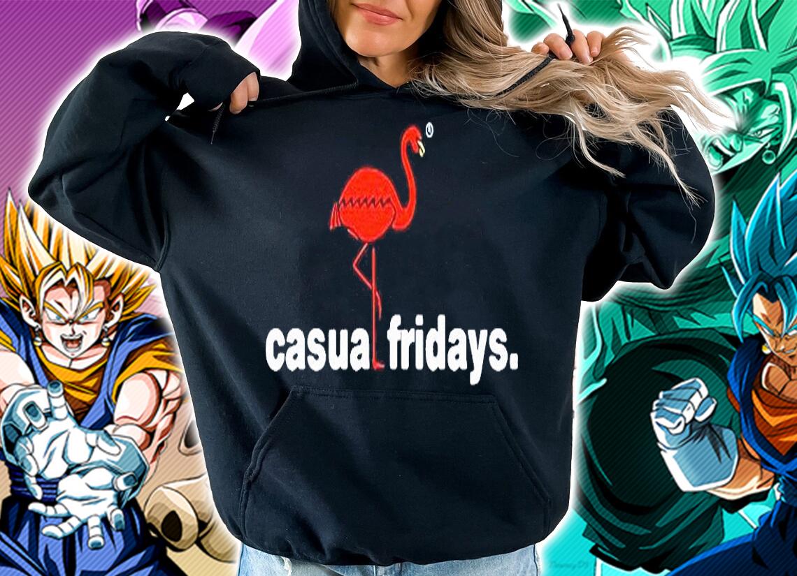 Casual Fridays Flamingo T-shirt hoodie