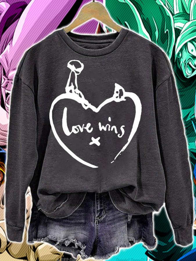 Charlie Mackesy love wins shirt sweatshirt
