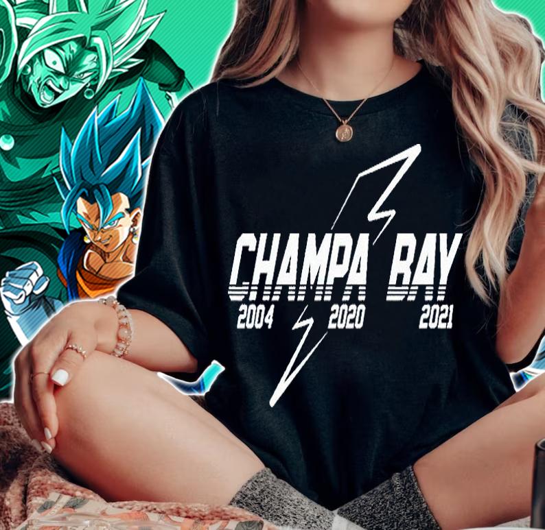 Tampa Champa Bay 2004 2020 2021 t-shirt woman shirt