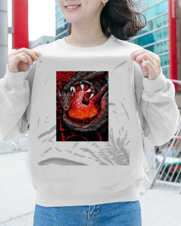 Awesome black Dragon Hunt of Pray poster shirt sweatshirt