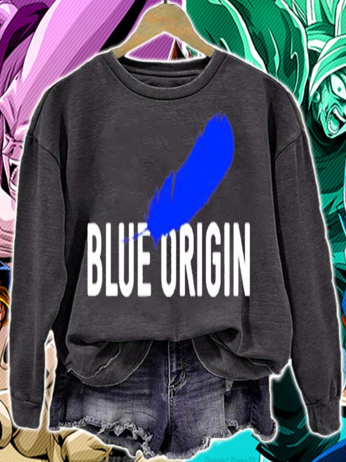 Blue Origin t-shirt sweatshirt