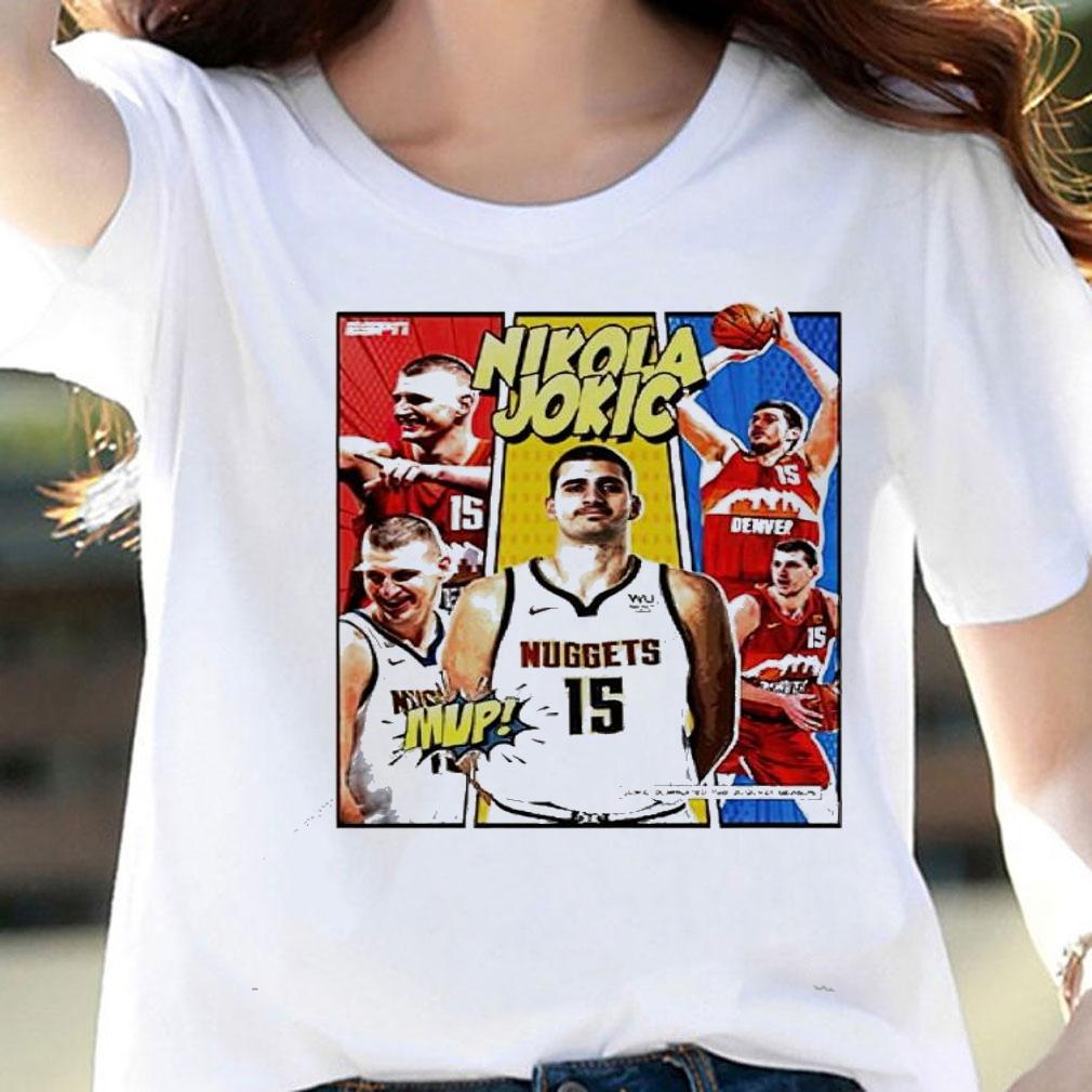 Denver Nuggets Nikola Jokic MVP shirt woman shirt