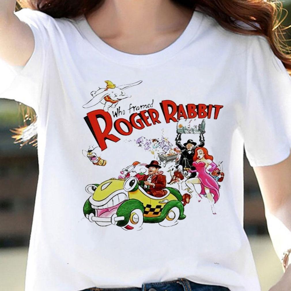 Disney Cartoon Movie Who Framed Roger Rabbit shirt woman shirt