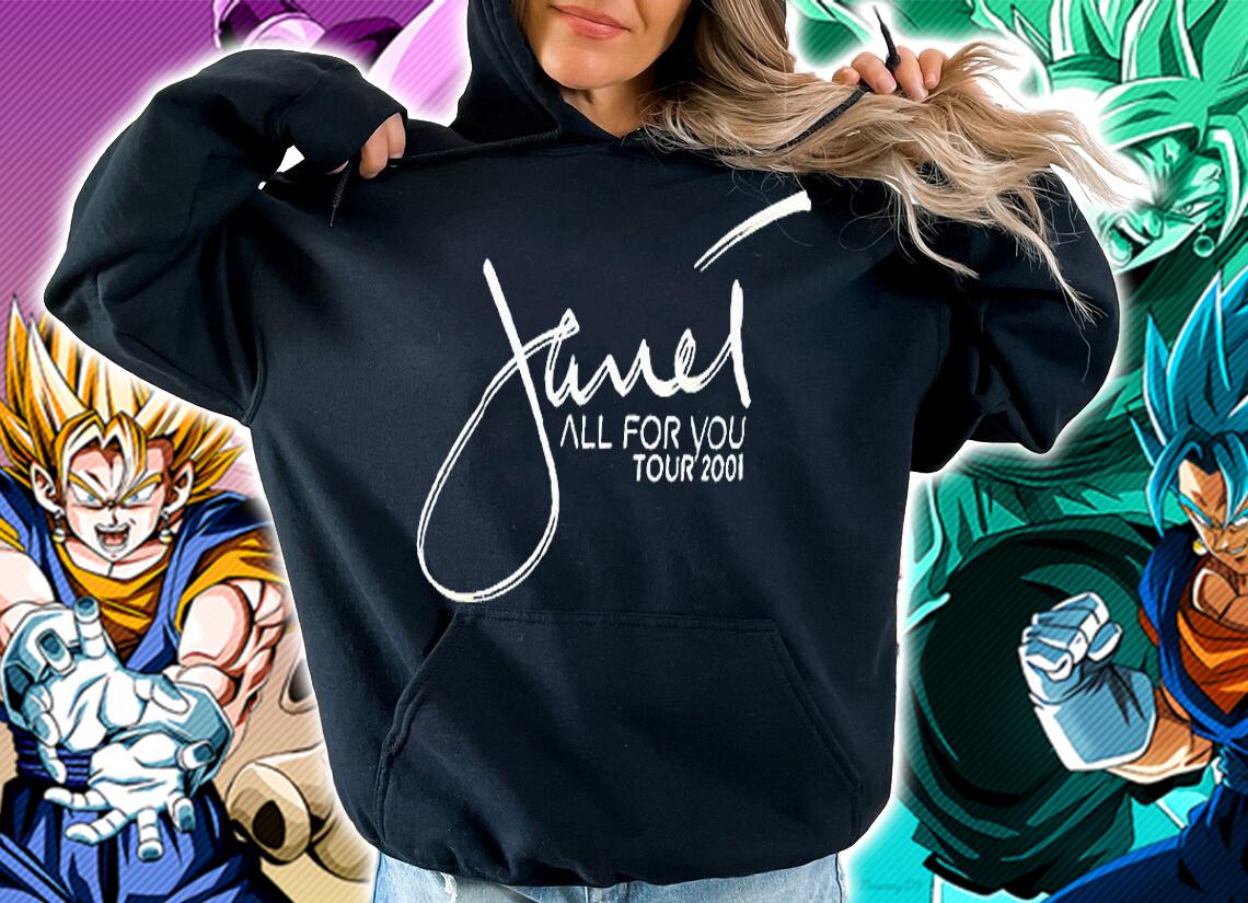 Janet Jackson all for You tour 2001 T-shirt hoodie
