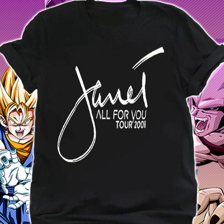 Janet Jackson all for You tour 2001 T-shirt shirt