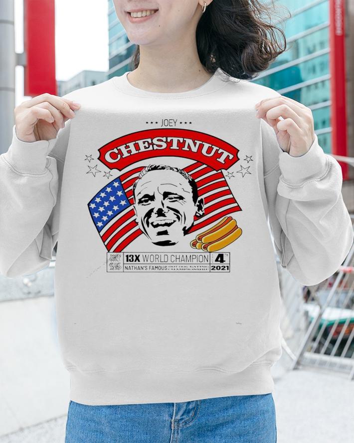 Joey Chestnut 13X World Champion t-shirt sweatshirt