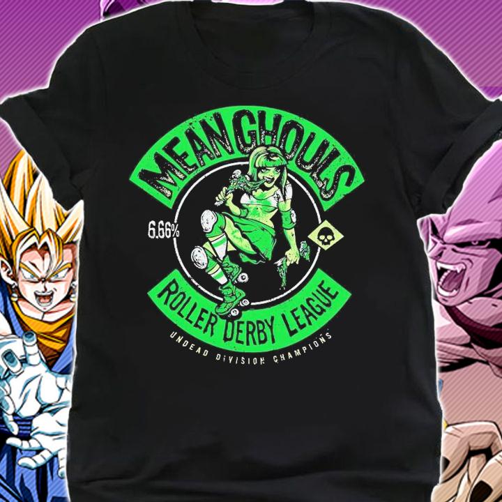 Mean ghouls roller derby league shirt shirt