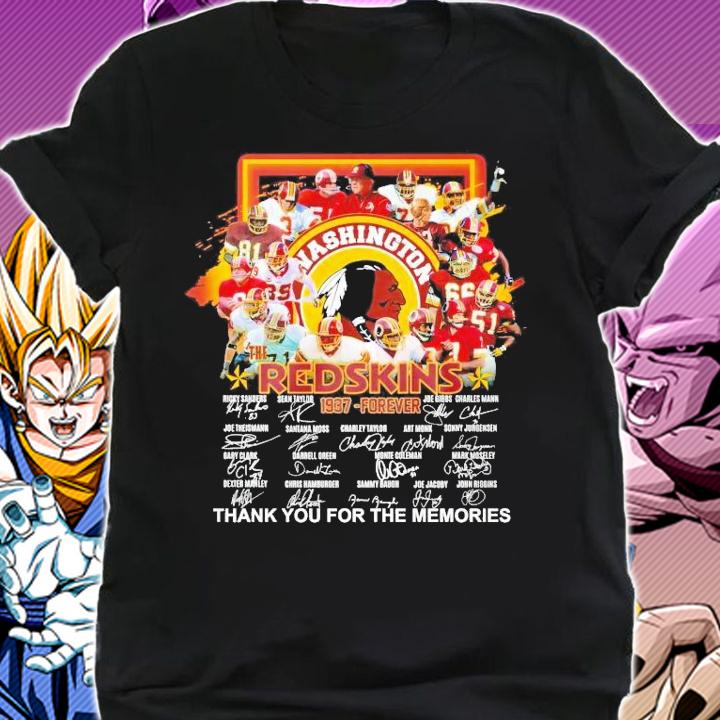 The Redskins 1937 forever thank you for the memories shirt shirt