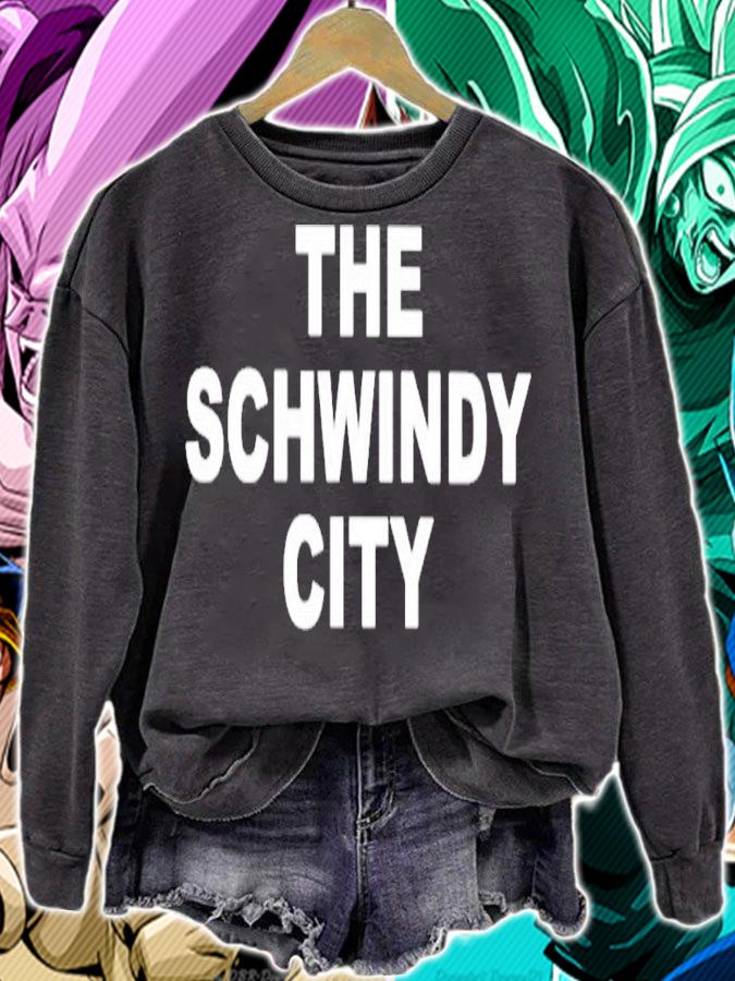 The Schwindy City shirt sweatshirt