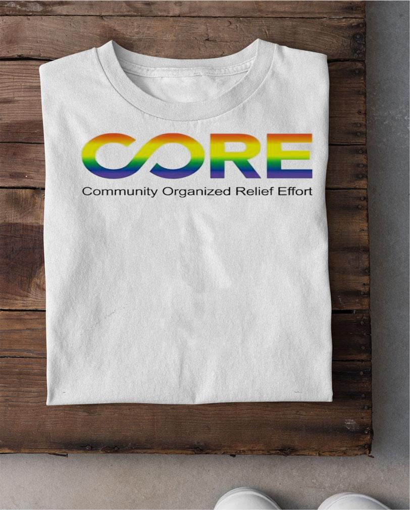 Bradley Cooper core community organized relief effort shirt shirt