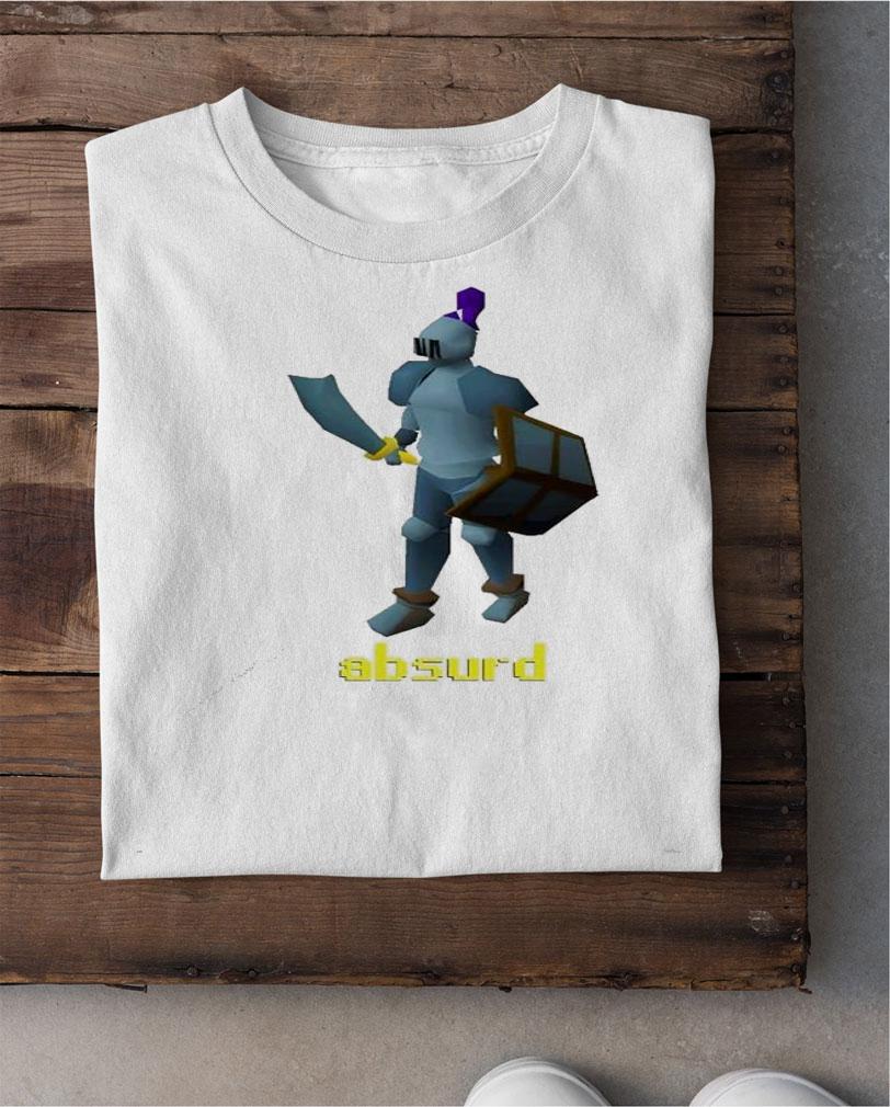 Runescape absurd shirt shirt
