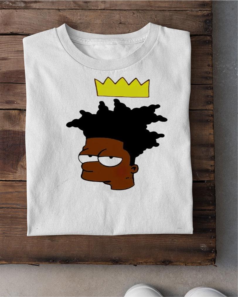 The Simpsons Basquiat Bart shirt shirt