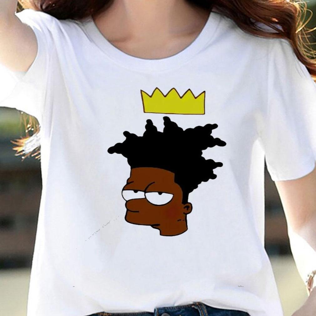 The Simpsons Basquiat Bart shirt woman shirt