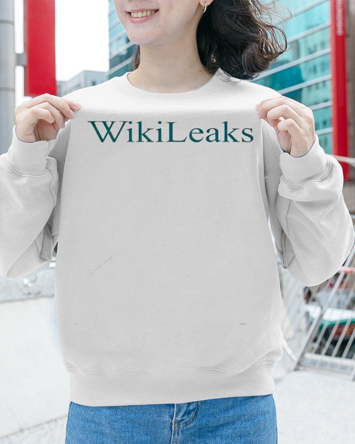 Julian Assange WikiLeaks shirt sweatshirt