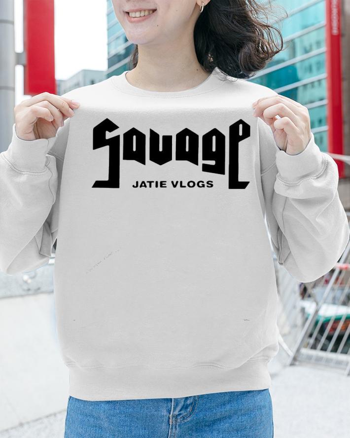 Souage Jatie vlogs shirt sweatshirt