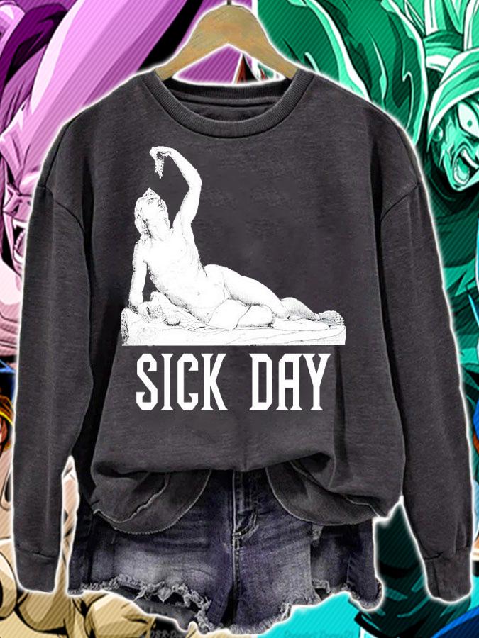 Sick Day Lounging Bacchus shirt sweatshirt