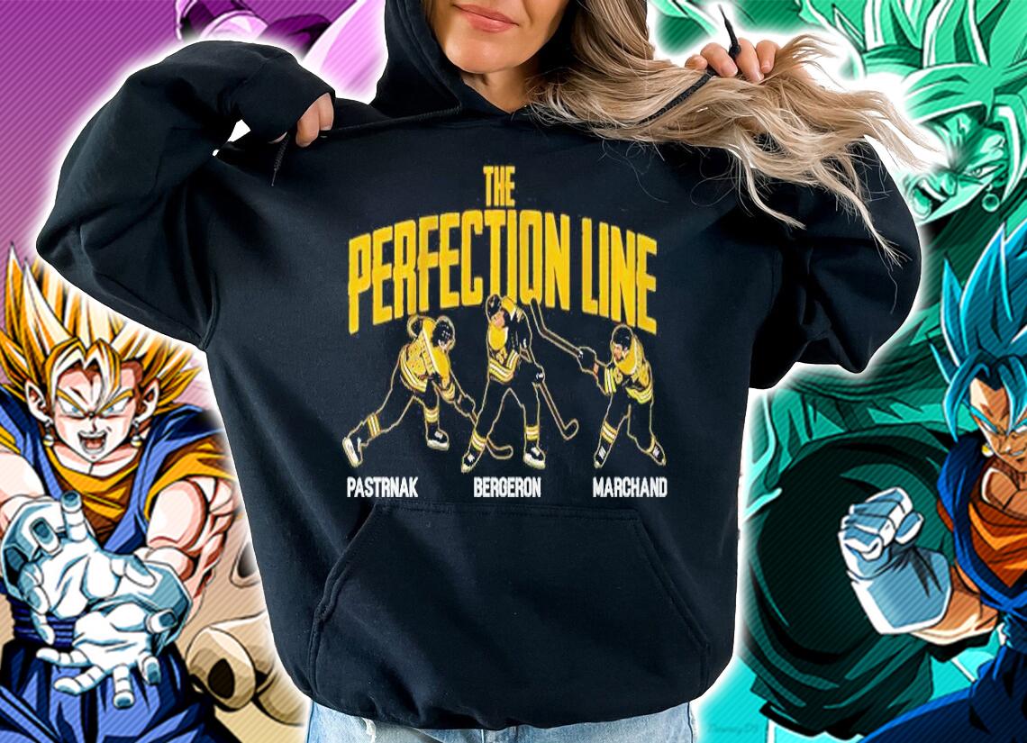 Pastrnak Bergeron and Marchand The Perfection Line shirt hoodie