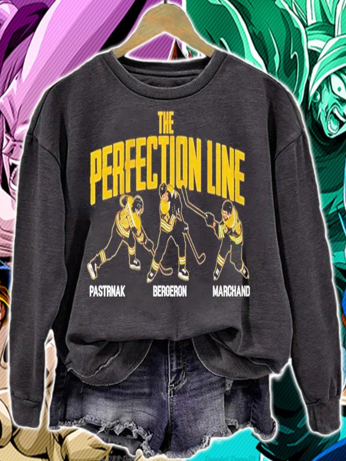 Pastrnak Bergeron and Marchand The Perfection Line shirt sweatshirt