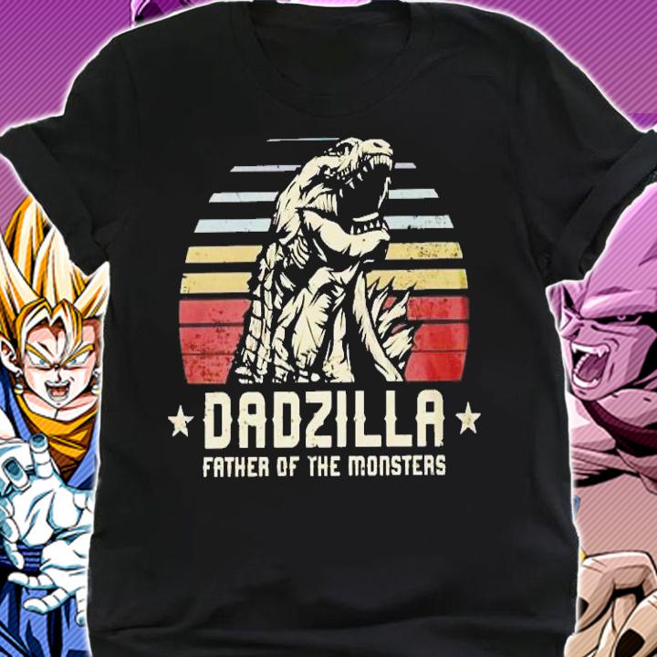 Dadzilla father of the monsters vintage shirt shirt