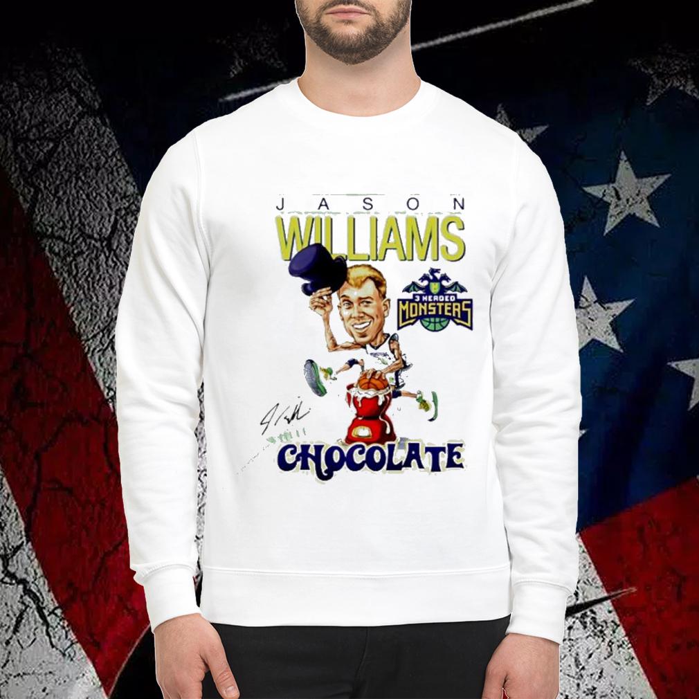 Big3 White Chocolate Caricature Jason Williams shirt sweatshirt