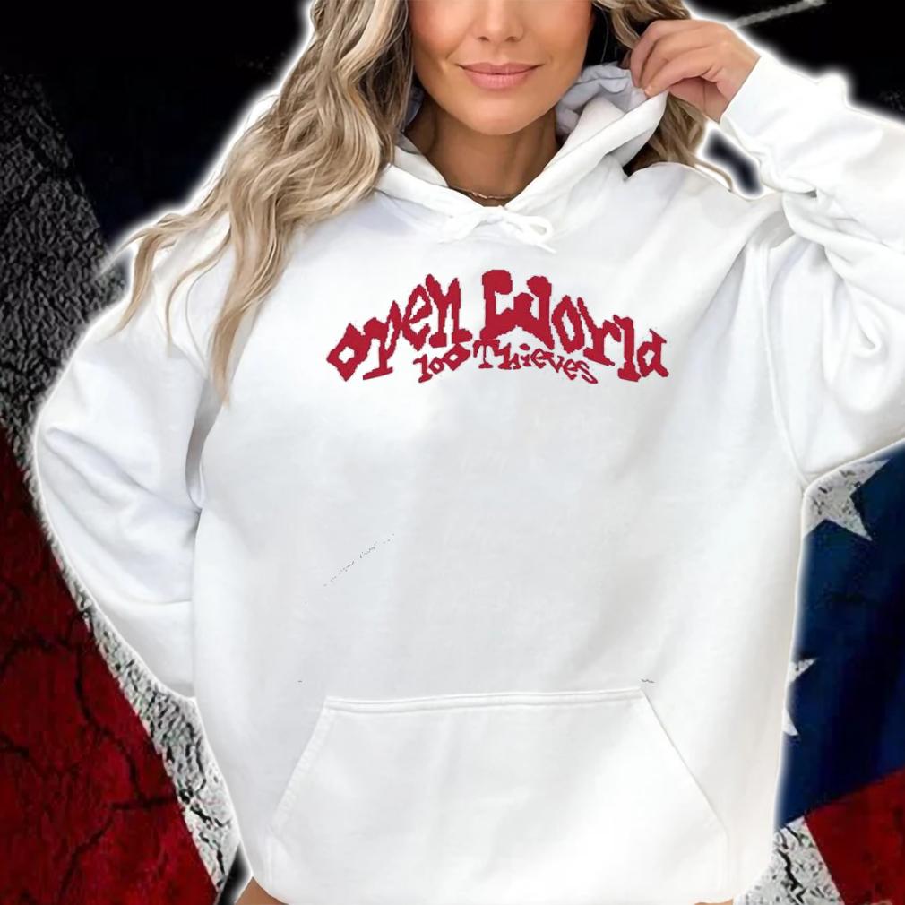 100 Thieves open world shirt hoodie
