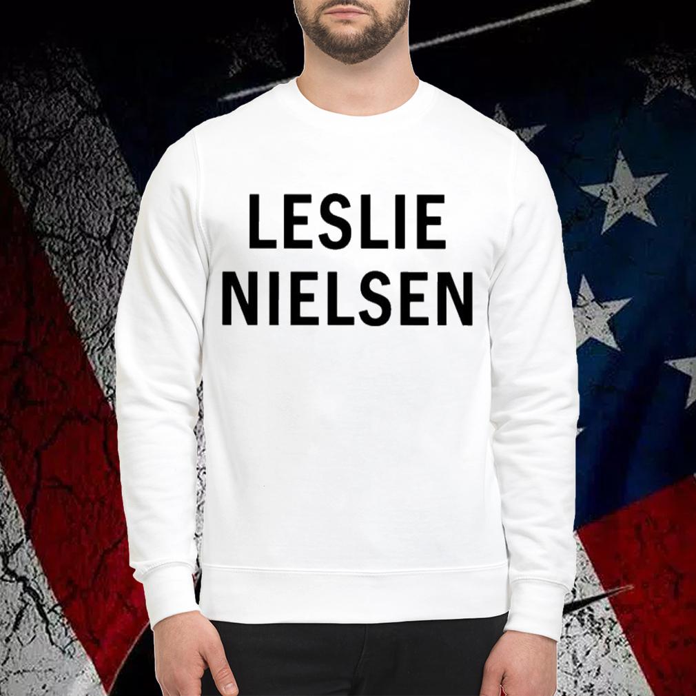 Leslie Nielsen Patchnavillus shirt sweatshirt