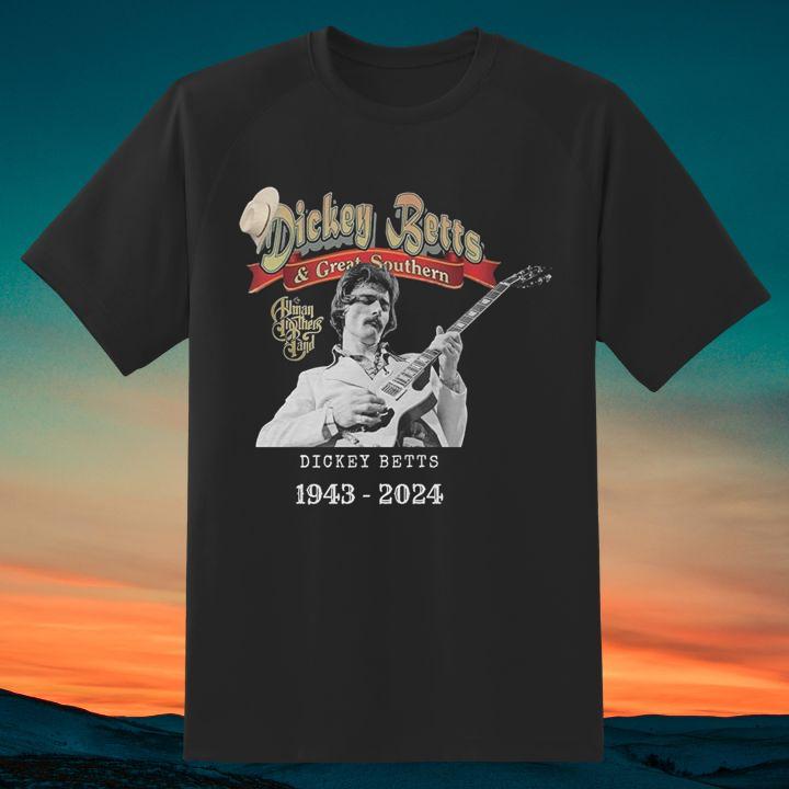 Dickey Betts & Great Southern Dickey Betts 1943-2024 The Allman Brothers Band T-Shirt