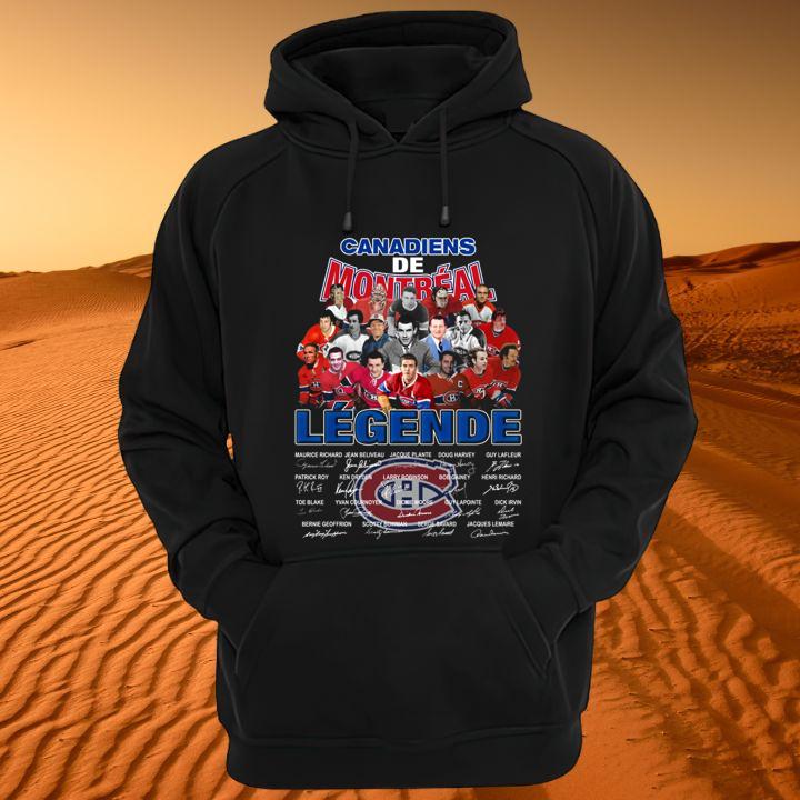 Canadiens De Montreal Legende Signatures T-Shirt hoodie