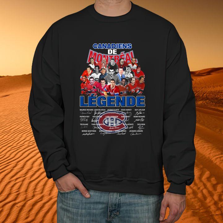 Canadiens De Montreal Legende Signatures T-Shirt sweatshirt