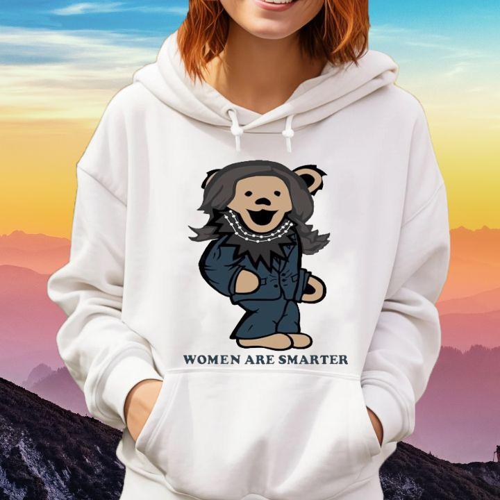 Grateful Dead Bears Kamala Harris Women Are Smarter T-Shirt hoodie