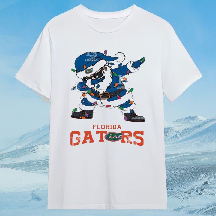 Get into the Holiday Spirit with a Dabbing Santa Florida Gators Shirt