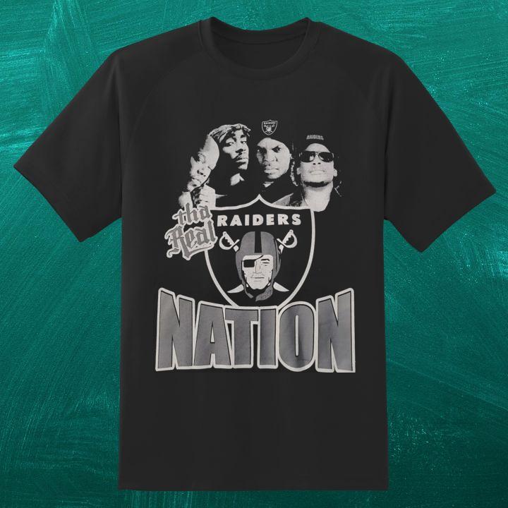 Get The Real Raiders Nation Tupac Ice Cube Shirt - Limited Edition!