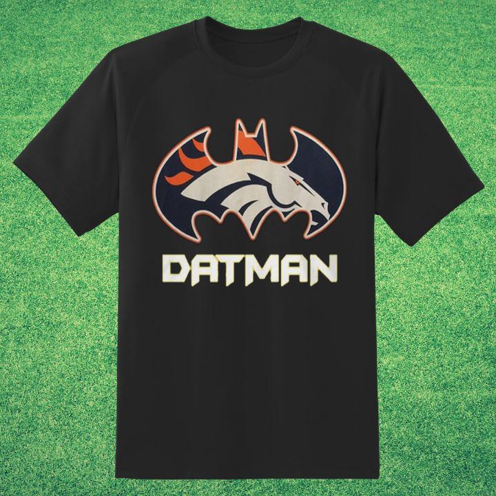 Shop the Exclusive Denver Broncos Datman Batman Logo Shirt - Limited Edition!