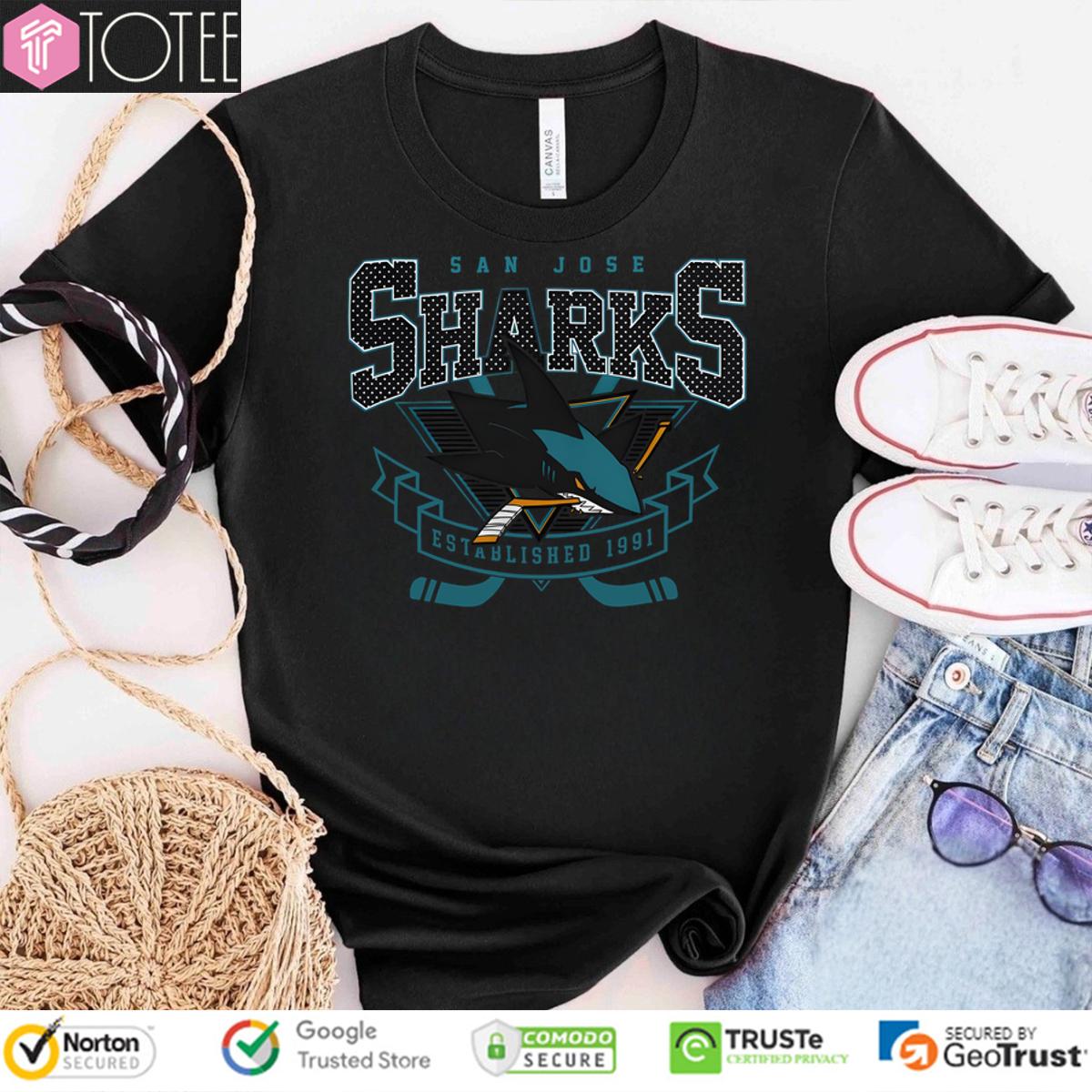 San Jose Sharks Starter Team Logo Graphic Shirt