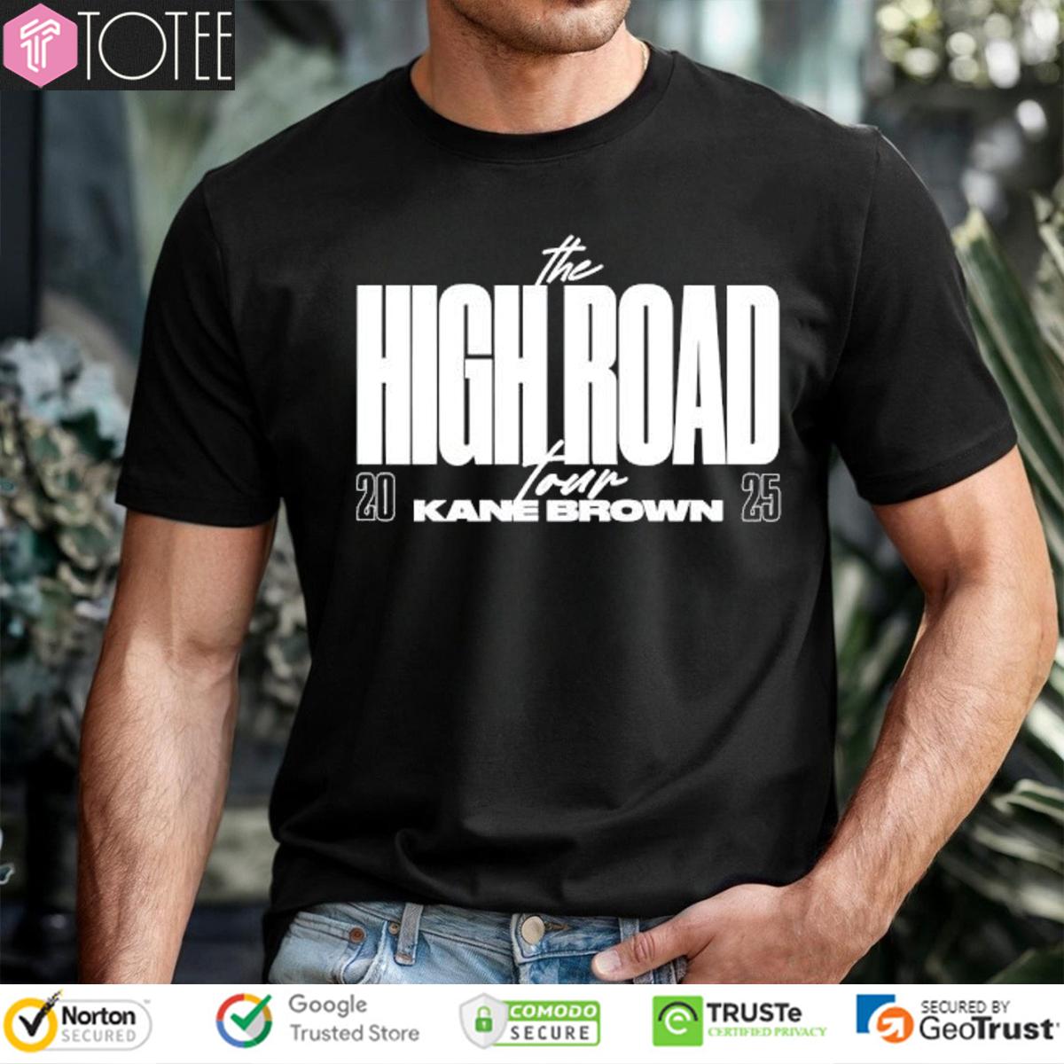 The High Road Tour 2025 Kane Brown Limited Edition T-Shirt