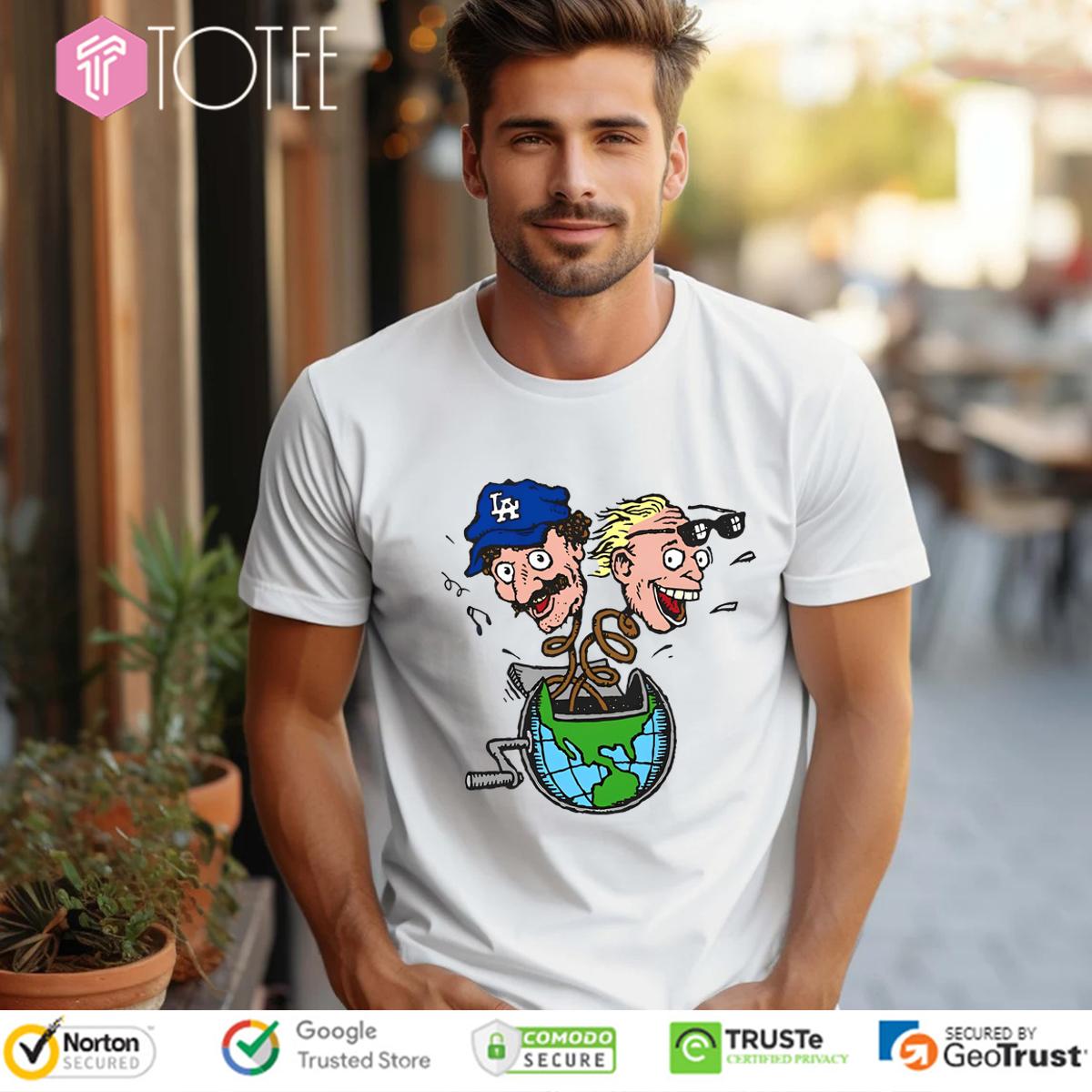 The Earth Bob And Tom T-Shirt