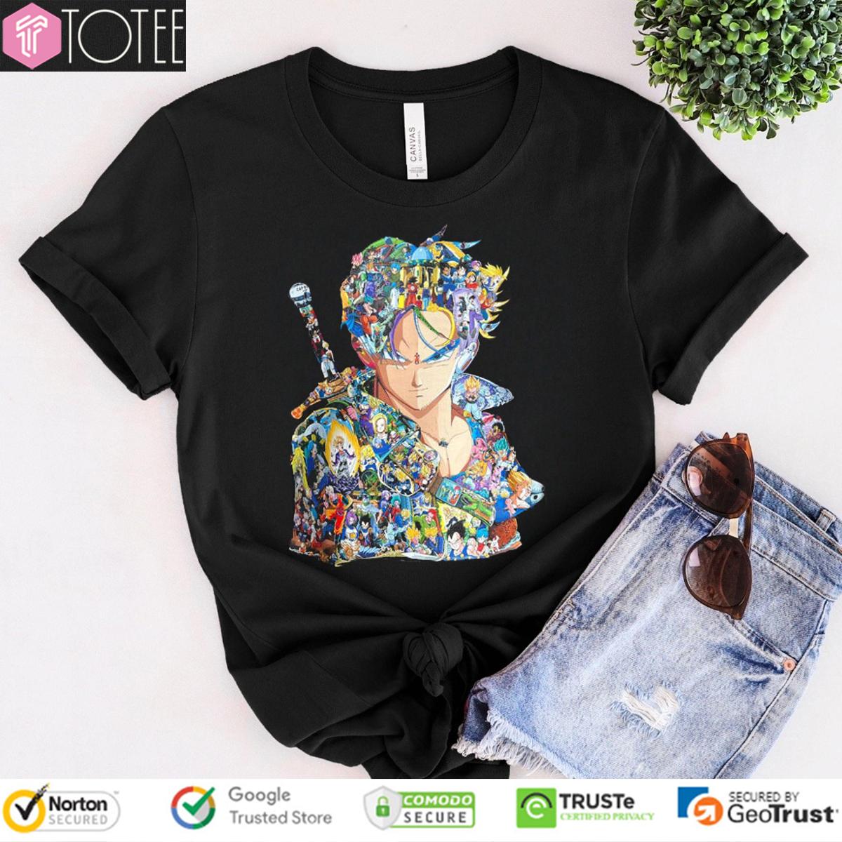 All Characters Inside Trunks Dragon Ball T-Shirt
