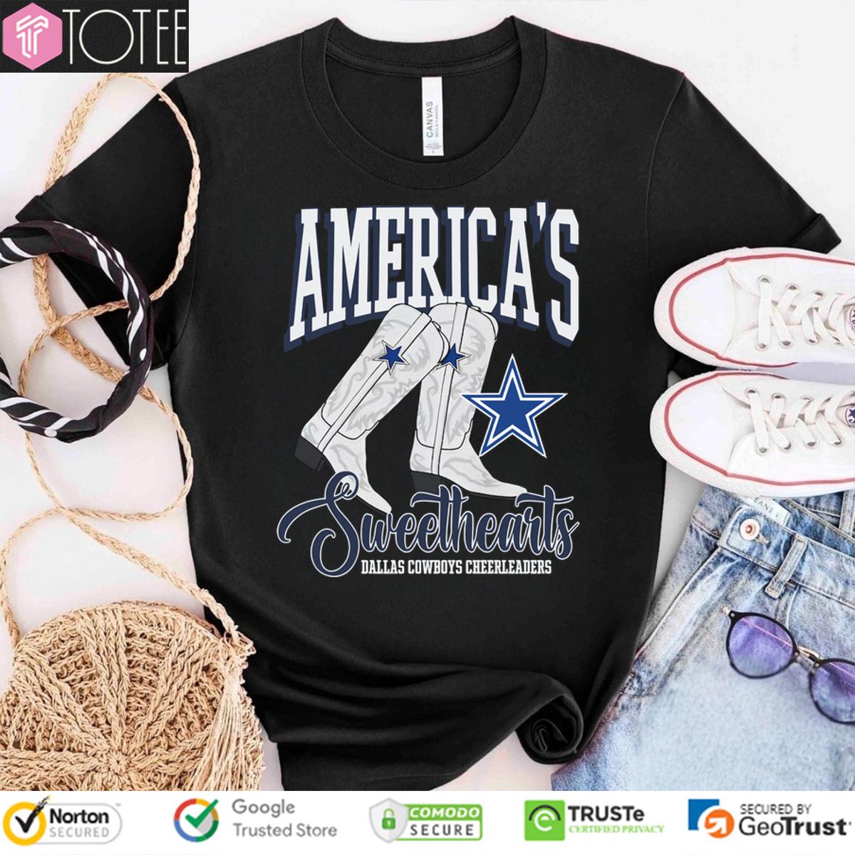 Cowboys Cheerleaders Tees: Ultimate Style & Comfort Today!
