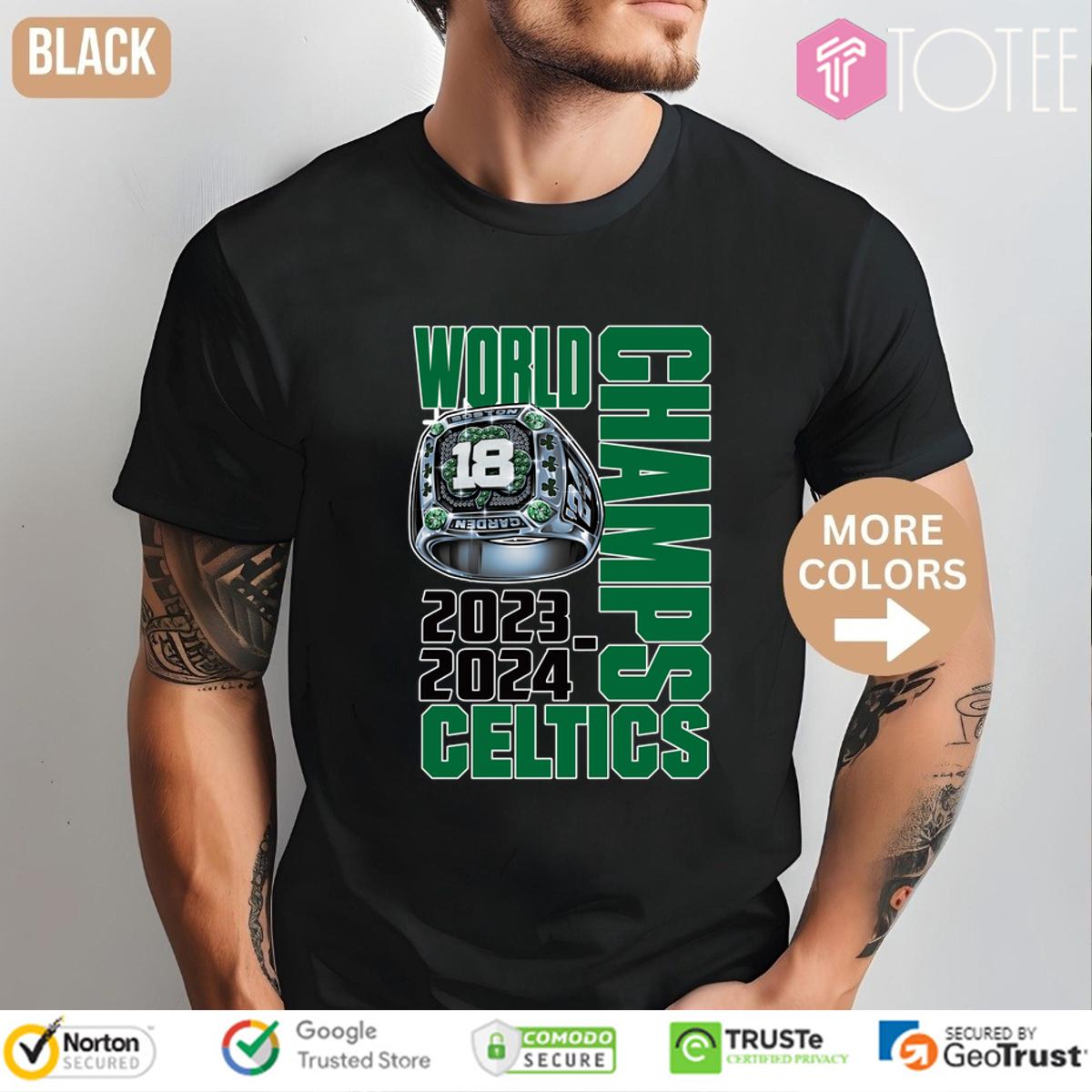 Celtics Championship Rings: Get Your Ultimate World Champ Tee Today