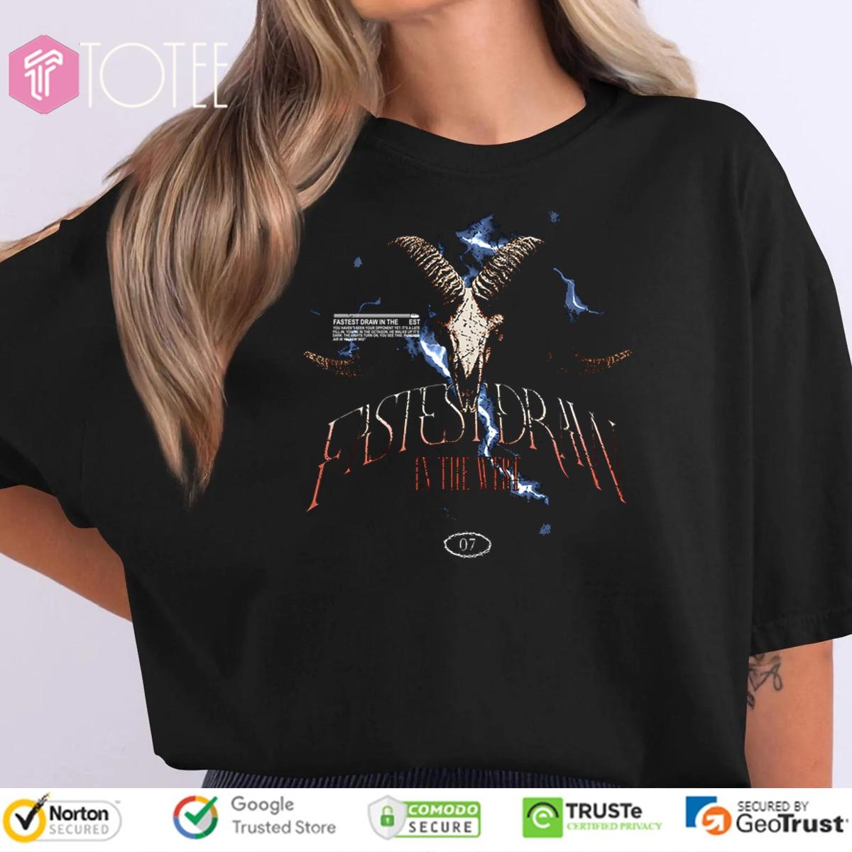 Original Julien Solomita Merch Fastest Draw In The West T-shirt