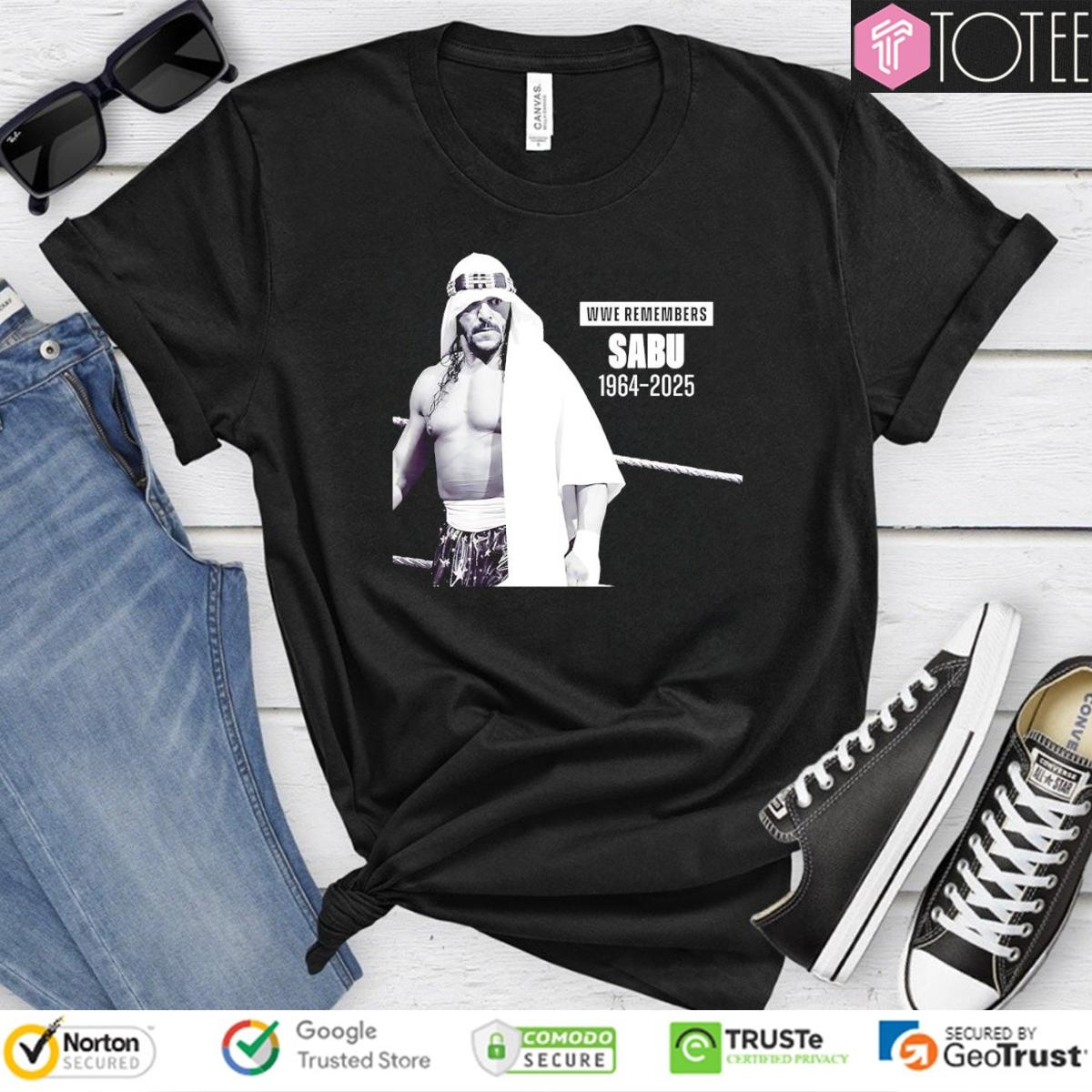 Wwe Remember Sabu 1964-2025 T-shirt