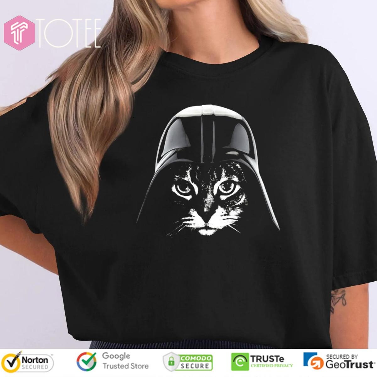 Darth Kitty Parody Darth Vader Kitty Cat Star Wars T-shirt