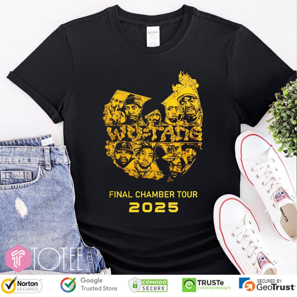 Final Chamber Tour 2025 Wu-Tang Clan Logo T-shirt