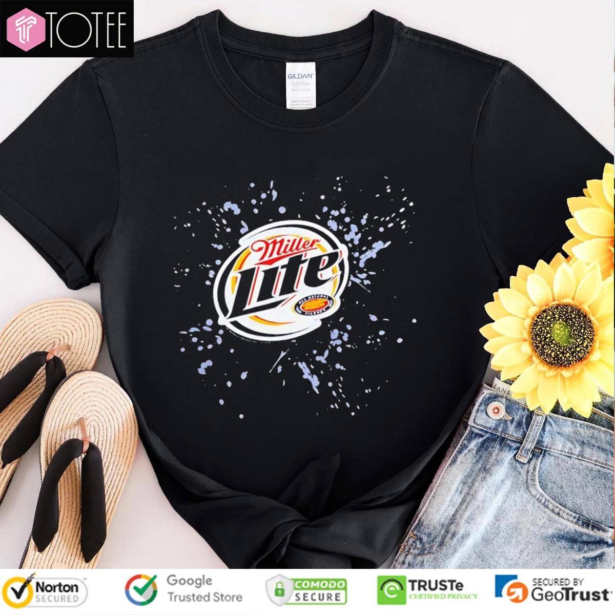 Miller Lite Beer Logo T-shirt