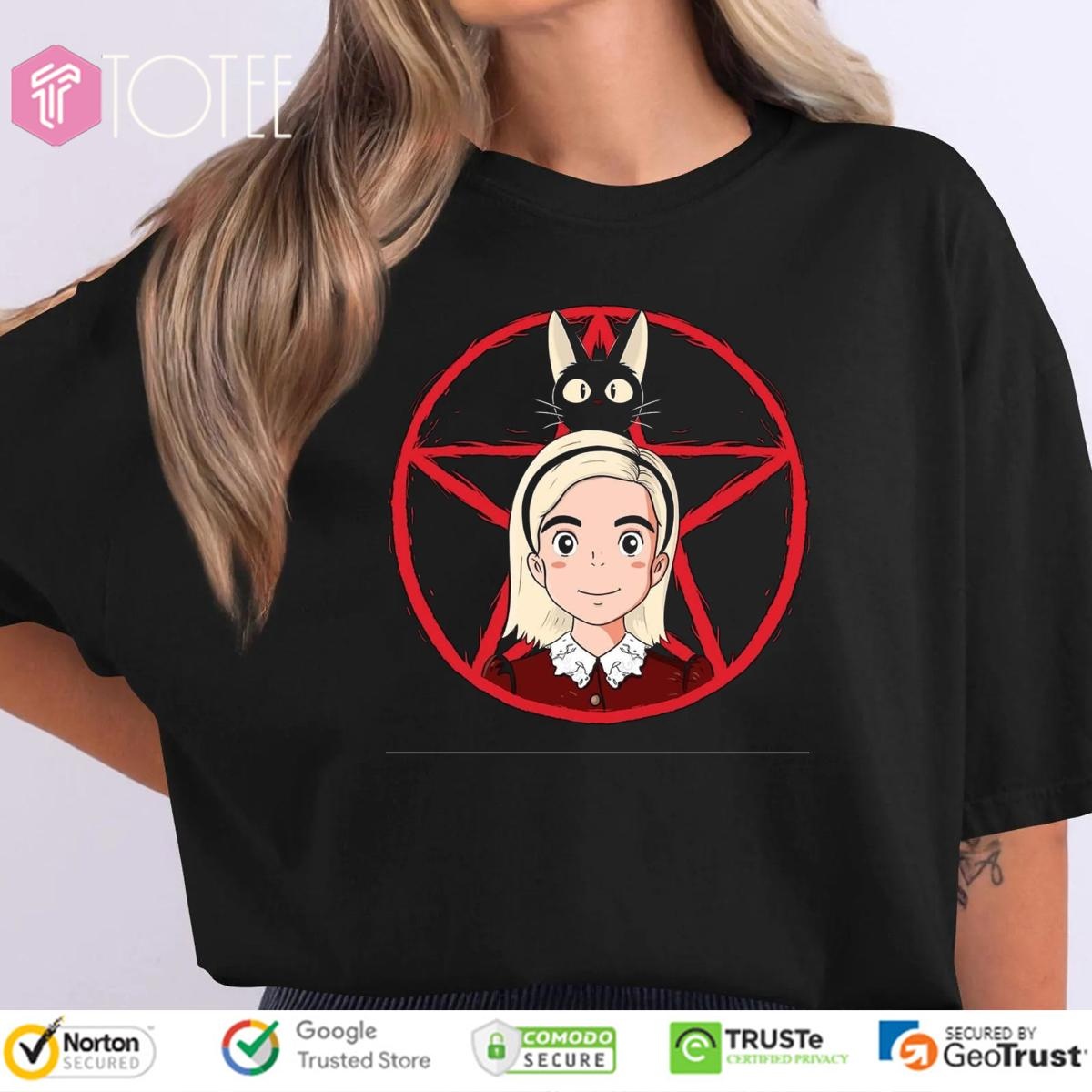 Sabrina And Salem Ver Anime T-shirt